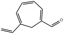 1,3,5-Cycloheptatriene-1-carboxaldehyde, 6-ethenyl- (9CI) Struktur