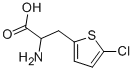 DL-2-(5-CHLOROTHIENYL)ALANINE Struktur