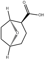 8-Oxabicyclo[3.2.1]octane-2-carboxylicacid,(1S,2S,5S)-(9CI) Struktur