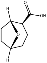 8-Oxabicyclo[3.2.1]octane-2-carboxylicacid,(1R,2S,5R)-(9CI) Struktur