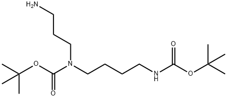 BIS- BOC-SPERMIDINE Struktur