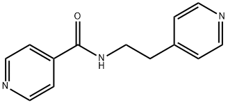 4-PyridinecarboxaMide, N-[2-(4-pyridinyl)ethyl]- Struktur