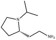 2-Pyrrolidineethanamine,1-(1-methylethyl)-,(2S)-(9CI) Struktur