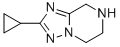 2-Cyclopropyl-5,6,7,8-tetrahydro-[1,2,4]triazolo[1,5-A]pyrazine Struktur