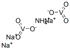 ammonium trisodium divanadate Struktur