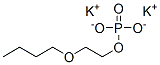 dipotassium 2-butoxyethyl phosphate Struktur