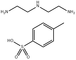 N-aminoethylethylenediamine 4-methylbenzenesulphonate Struktur