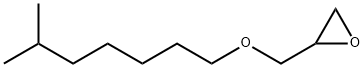 6-METHYLHEPTYLGLYCIDYLETHER Struktur