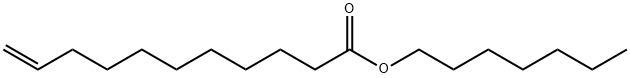 heptyl undec-10-enoate Structure