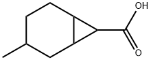 Bicyclo[4.1.0]heptane-7-carboxylic acid, 3-methyl- (9CI) Struktur