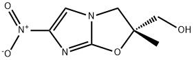 (R)-(2-METHYL-6-NITRO-2,3-DIHYDRO-IMIDAZO[2,1-B]OXAZOL-2-YL)-METHANOL
 Struktur