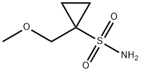 Cyclopropanesulfonamide, 1-(methoxymethyl)- (9CI) Struktur