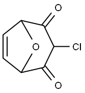 8-Oxabicyclo[3.2.1]oct-6-ene-2,4-dione,  3-chloro- Struktur