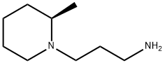 1-Piperidinepropanamine,2-methyl-,(2R)-(9CI) Struktur