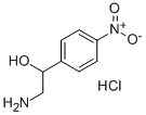 2-AMINO-1-(4-NITROPHENYL)ETHANOL HYDROCHLORIDE Struktur