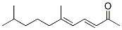 6,10-dimethylundecadien-2-one Struktur