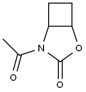 2-Oxa-4-azabicyclo[3.2.0]heptan-3-one, 4-acetyl- (9CI) Struktur