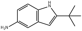 2-TERT-BUTYL-1H-INDOL-5-AMINE
 Struktur