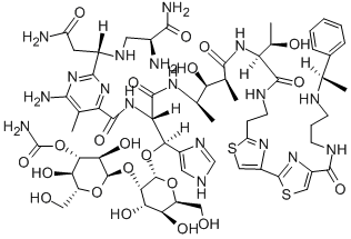 PEPLOMYCIN Struktur