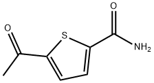 5-ACETYLTHIOPHENE-2-CARBOXAMIDE Structure