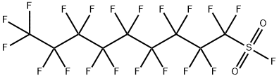 perfluorononanesulphonyl fluoride Struktur