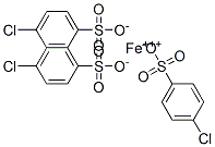 iron tris[p-chlorobenzenesulphonate] Struktur