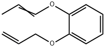 Benzene, 1-(1-propenyloxy)-2-(2-propenyloxy)- (9CI) Struktur