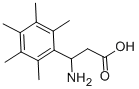 3-AMINO-3-(PENTAMETHYL-PHENYL)-PROPIONIC ACID Struktur