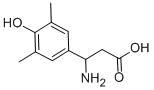 3-AMINO-3-(4-HYDROXY-3,5-DIMETHYL-PHENYL)-PROPIONIC ACID Struktur