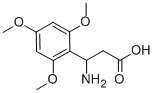 3-AMINO-3-(2,4,6-TRIMETHOXY-PHENYL)-PROPIONIC ACID Struktur