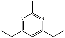 Pyrimidine, 4,6-diethyl-2-methyl- (9CI) Struktur