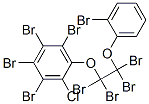 pentabromo-beta-(tetrabromochlorophenoxy)phenetole Struktur