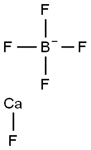 fluorocalcium(1+) tetrafluoroborate(1-) Struktur