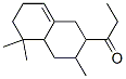 1-(octahydro-3,5,5-trimethyl-2-naphthyl)propan-1-one Struktur