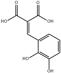 Propanedioic acid, [(2,3-dihydroxyphenyl)methylene]- (9CI) Struktur