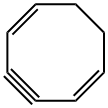 Cycloocta-1,5-dien-3-yne Struktur