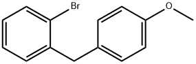 1-broMo-2-[(4-Methoxyphenyl)Methyl]-Benzene Struktur