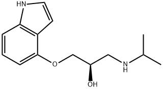 d-Pindolol Struktur