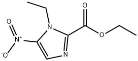 1H-Imidazole-2-carboxylicacid,1-ethyl-5-nitro-,ethylester(9CI) Struktur