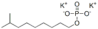 Phosphoric acid, isodecyl ester, potassium salt Struktur