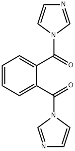 1,1'-(1,2-phenylenedicarbonyl)bis-1H-imidazole Struktur