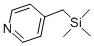 4-TRIMETHYLSILYLMETHYLPYRIDINE Structure