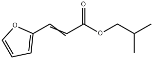 isobutyl 3-(2-furyl)acrylate Struktur