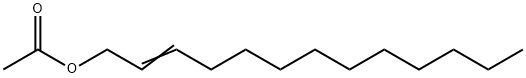 TRANS-2-TRIDECENYL ACETATE Struktur