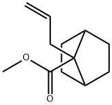 Bicyclo[2.2.1]heptane-7-carboxylic acid, 7-(2-propenyl)-, methyl ester (9CI) Struktur