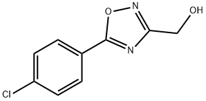 (5-(4-CHLOROPHENYL)-1,2,4-OXADIAZOL-3-YL)METHANOL Struktur