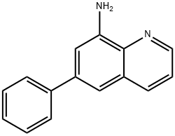 6-Phenyl-8-quinolinamine Struktur