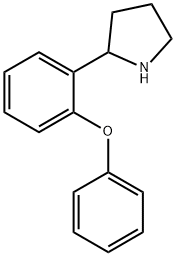 2-(2-PHENOXYPHENYL)-PYRROLIDINE Struktur