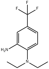 N~1~,N~1~-diethyl-4-(trifluoromethyl)-1,2-benzenediamine Struktur