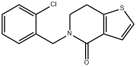 4-Oxo Ticlopidine Struktur